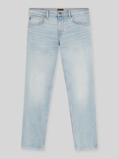 BOSS Orange Jeans o kroju regular fit z mieszanki bawełny model 'REMAINE' Jasnoniebieski 2