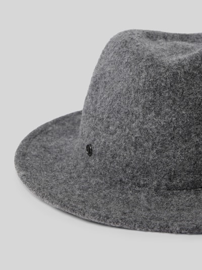 Loevenich Hoed van wolmix, model 'Fedora' Donkergrijs - 2
