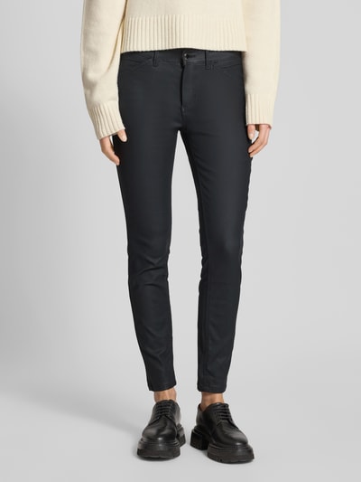 Tom Tailor Jeansy o kroju skinny fit z mieszanki wiskozy model ‘LUCIE SKINNY’ Czarny 4