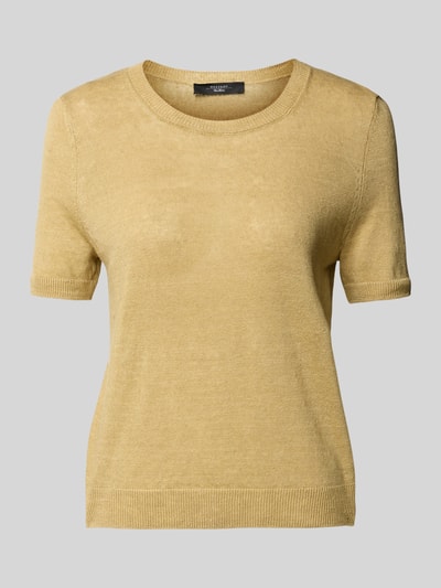 Weekend Max Mara Strickpullover mit 1/2-Arm Modell 'PANCONE' Sand 2