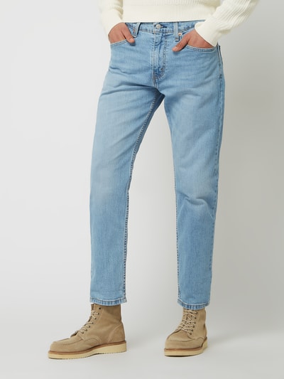 Levi's® Tapered Fit Jeans mit Stretch-Anteil Modell '502™' Hellblau 4