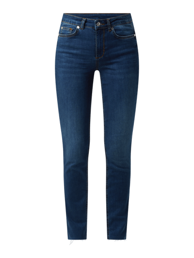 Liu Jo White Skinny Fit Jeans mit Stretch-Anteil Modell 'Devine'  Jeansblau 2