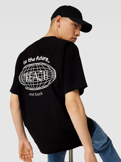 Preach T-Shirt aus reiner Baumwolle Schwarz 3