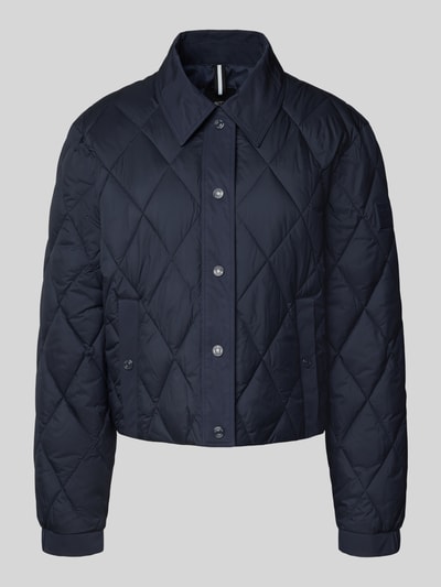 Marc Cain Gewatteerd jack met knoopsluiting en steekzakken Marineblauw - 2