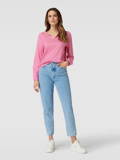 Tom Tailor Longsleeve mit Streifenmuster Pink 1