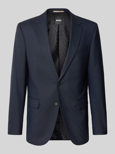 BOSS Regular Fit Anzugsakko mit Woll-Anteil Modell 'JASPER' Blau 2