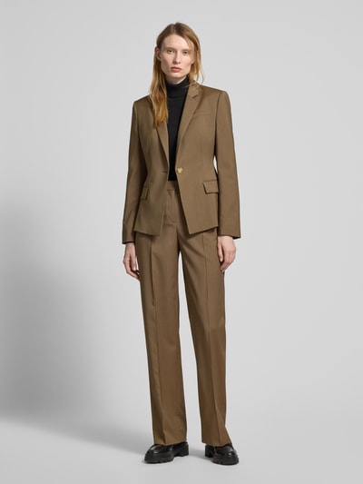 BOSS Blazer mit Brustleistentasche Modell 'Jia' Cognac 1