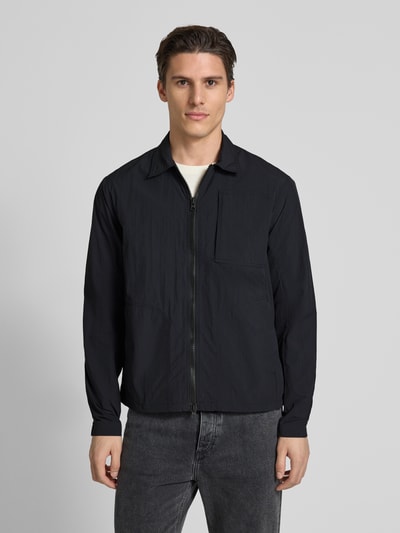 SCANDINAVIAN EDITION Jacke mit Umlegekragen Marine 4