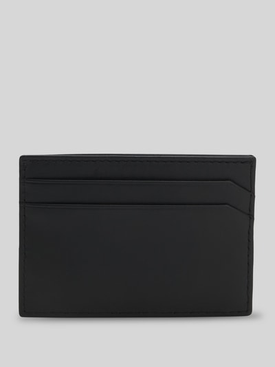 HUGO Kartenetui aus echtem Rindsleder Modell 'TIBBY_N_S CARDCASE' Black 3