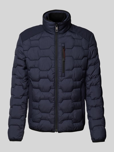 Tom Tailor Regular Fit Steppjacke mit Stehkragen Marine 1