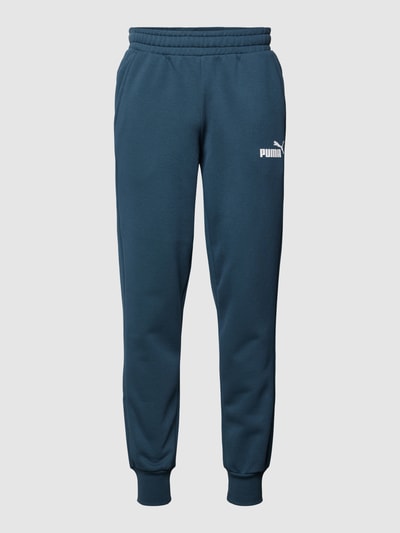 PUMA PERFORMANCE Sweatpants mit Label-Detail Marine 1