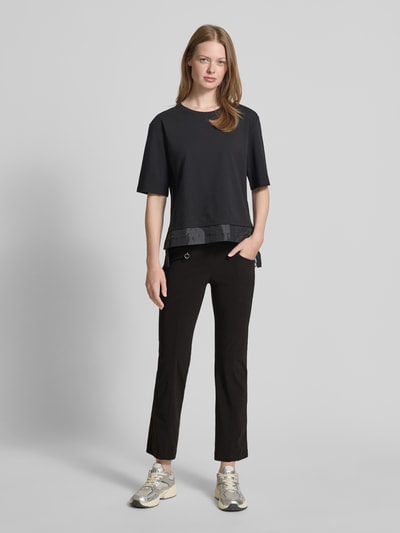 Marc Cain Stoffhose mit elastischem Bund Black 1