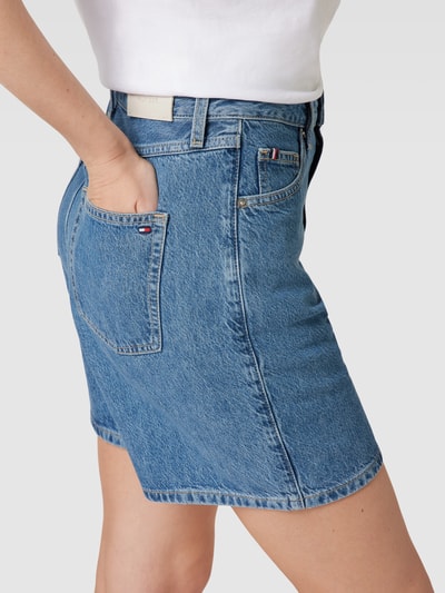 Tommy Hilfiger Szorty jeansowe z 5 kieszeniami model ‘JUNE’ Jeansowy niebieski 3