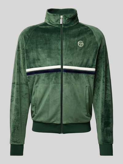 SERGIO TACCHINI Trainingsjacke mit Logo-Stitching Modell 'DALLAS' Oliv 2