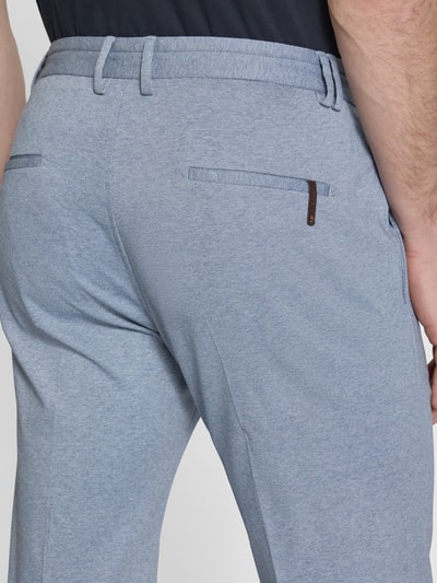 Cinque Pantalon met persplooien, model 'Juno' Bleu - 3