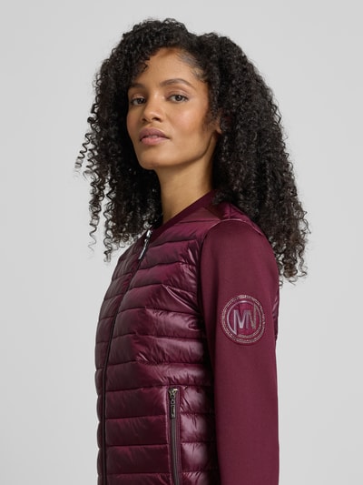 monari Jacke mit Reißverschluss Bordeaux 3