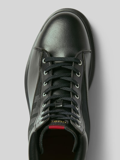 HUGO Boots aus Kalbnappa mit Profilsohle Black 3