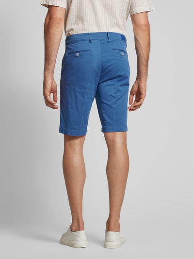 Brax Regular Fit Chino-Shorts mit Gesäßtaschen Modell 'BOZEN' Bleu 5