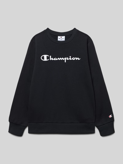 CHAMPION Sweatshirt mit Label-Print Black 1