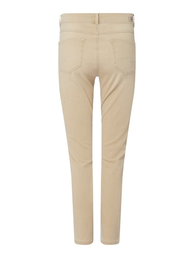 Angels Cropped Slim Fit Jeans mit Stretch-Anteil Modell 'Ornella' Beige 3