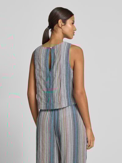 JAKE*S STUDIO WOMAN Top bluzkowy o kroju regular fit z okrągłym dekoltem Lodowy błękitny 5