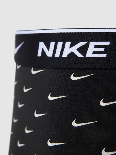 Nike Obcisłe bokserki z elastycznym pasem z logo Jasnoniebieski 2