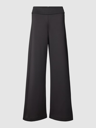 MaxMara Leisure Stoffen broek met uitlopende pijpen, model 'LEVANTE' Zwart - 2