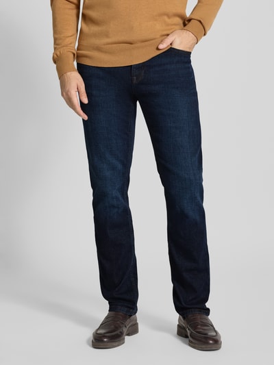 JOOP! Collection Straight leg jeans in 5-pocketmodel, model 'Fortres' Marineblauw - 4