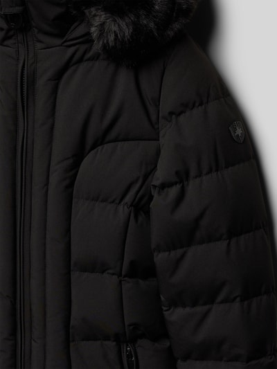 Wellensteyn Steppjacke aus Viskose mit Reißverschluss Modell 'Belvitesse' Black 2