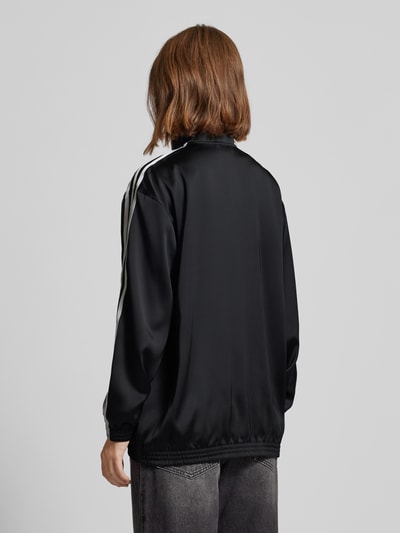 adidas Originals Bluza rozpinana ze stójką Czarny 5