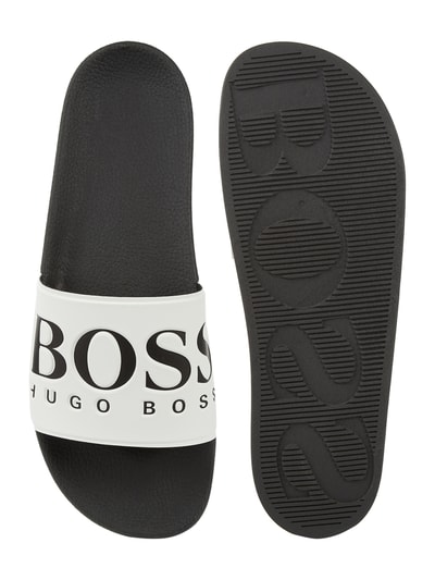 BOSS Slides mit Logo-Print  Weiss 5