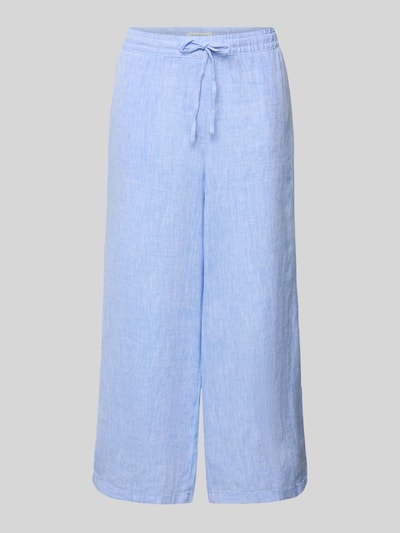 Christian Berg Woman Wide Leg Stoffhose mit Tunnelzug Jeansblau 2