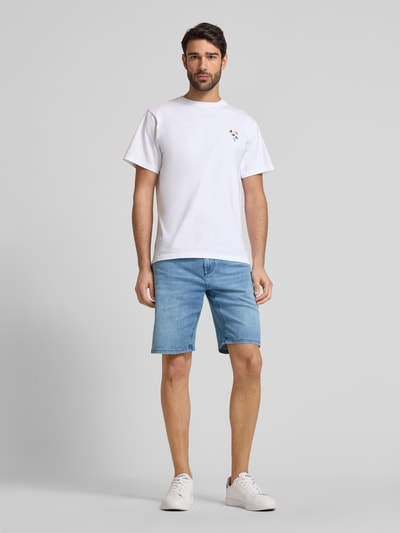 JOOP! Collection Modern Fit Jeansshorts im 5-Pocket-Design Modell 'Fortress' Jeansblau 1