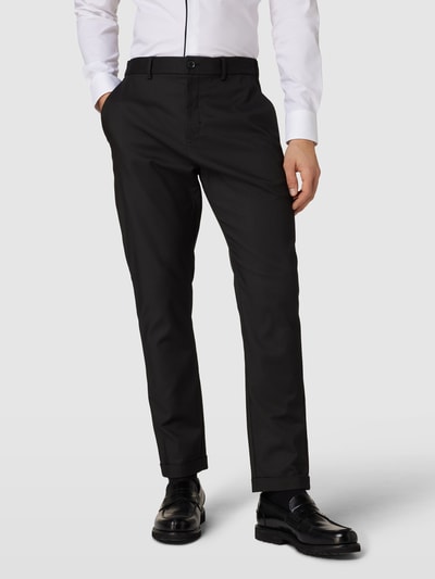 Esprit Collection Slim fit pantalon, model 'TONE' Zwart - 4