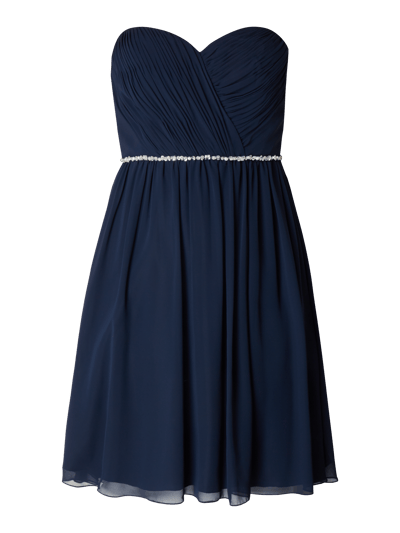 Laona Cocktailkleid mit gelegten Falten Marine 2