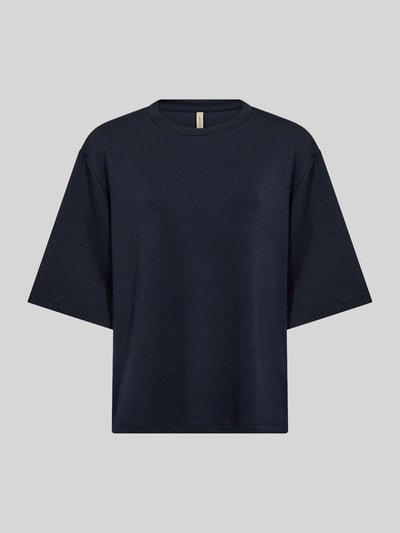 Soyaconcept Sweatshirt mit halblangen Ärmeln Marine 2