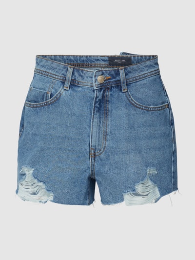 Noisy May Jeansshorts im Destroyed-Look Modell 'DREW' Jeansblau 2