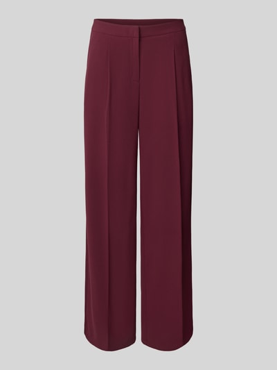 Selected Loose Fit Bundfaltenhose mit seitliche Eingrifftaschen Modell 'TINNI' Pflaume 2