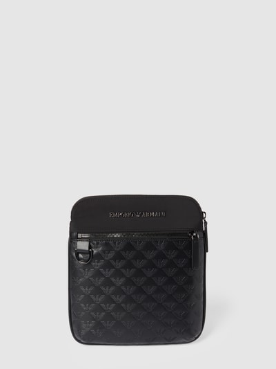 Emporio Armani Crossbody Bag mit Label-Details Black 2