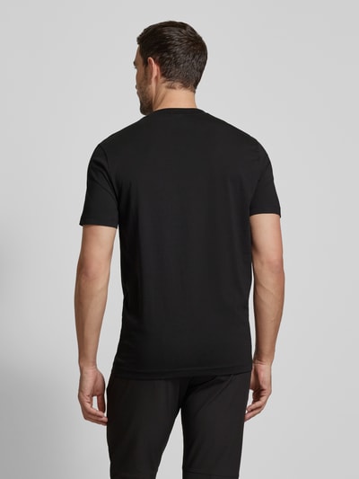 BOSS Green T-Shirt mit Label-Print Black 5