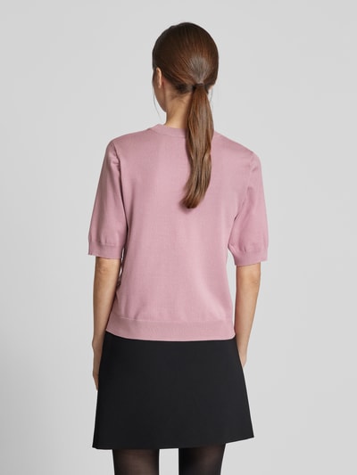 YAS Gebreide pullover met 1/2-mouwen, model 'LENA' Rosé - 5