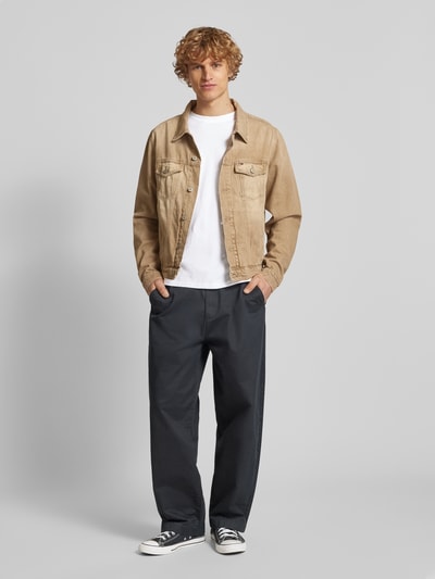 Tommy Jeans Regular Fit Jeansjacke aus reiner Baumwolle Modell 'RYAN' Sand 1