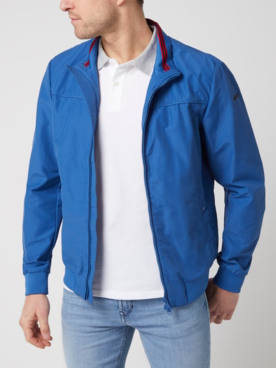 Geox Blouson met opstaande kraag, model 'Vincit'  Koningsblauw - 4