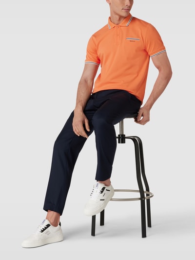 Gant Poloshirt mit Brusttasche Modell 'TIPPING SOLID' Orange 1