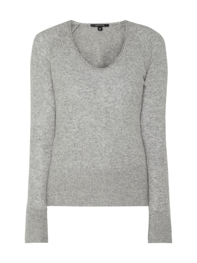 comma Pullover aus Woll-Kaschmir-Mix  Mittelgrau 2