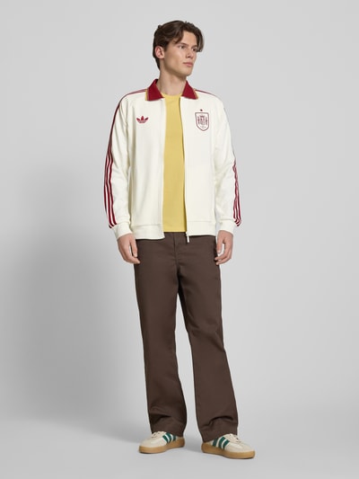 adidas Sportswear Regular Fit Trainingsjacke aus Baumwoll-Mix Modell 'BLACAS' Offwhite 1