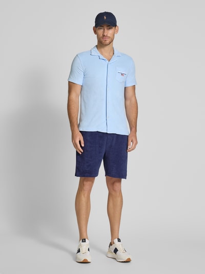 Polo Ralph Lauren Shorts aus Frottee mit elastischem Bund Marine 1