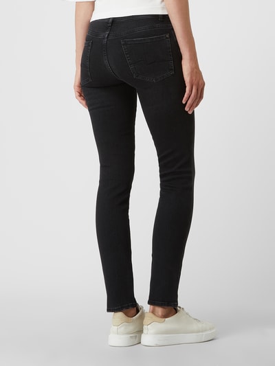 7 For All Mankind Slim Fit Jeans mit Lyocell-Anteil Modell 'Roxanne' Anthrazit 5