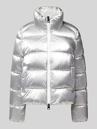 Marc Cain Steppjacke in metallic Silber 2