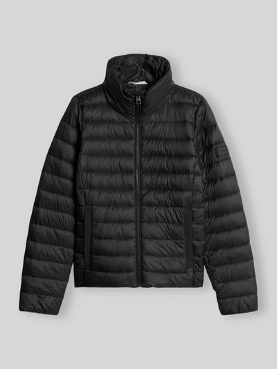 Marc O'Polo regular fit gewatteerd jack met opstaande kraag Zwart - 2